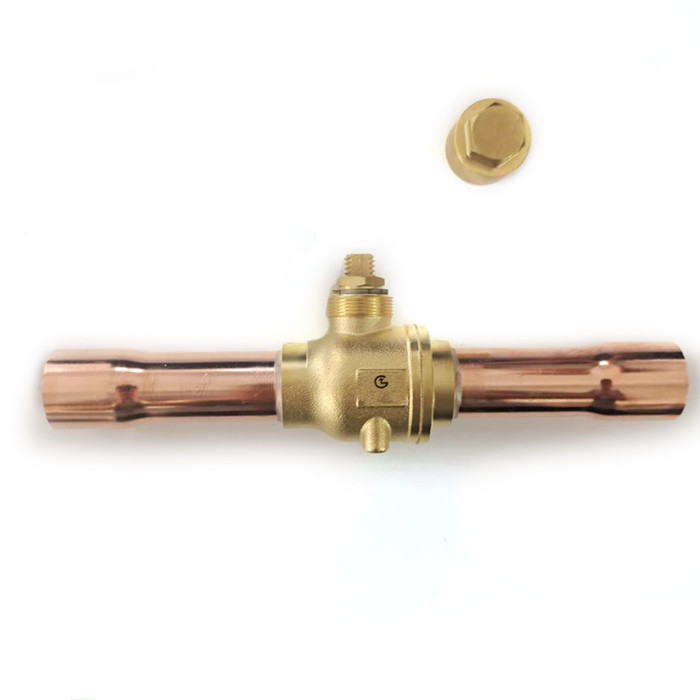 DN4-DN100 냉각 볼 밸브 / 볼 밸브 0-4.5 MPa 압력 -40°C+150°C