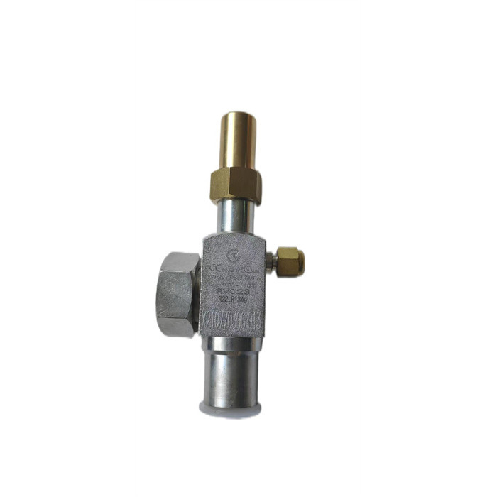 압력 DN4-DN50 냉장용 회전 잠금 서비스 밸브 및 피팅 40°C+150°C 및 0-4.5 MPa