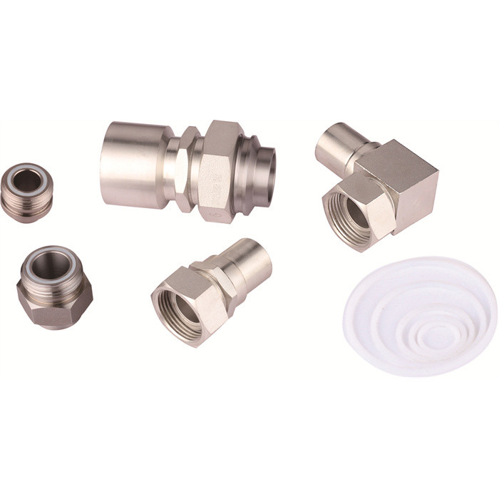 압력 DN4-DN50 냉장용 회전 잠금 서비스 밸브 및 피팅 40°C+150°C 및 0-4.5 MPa
