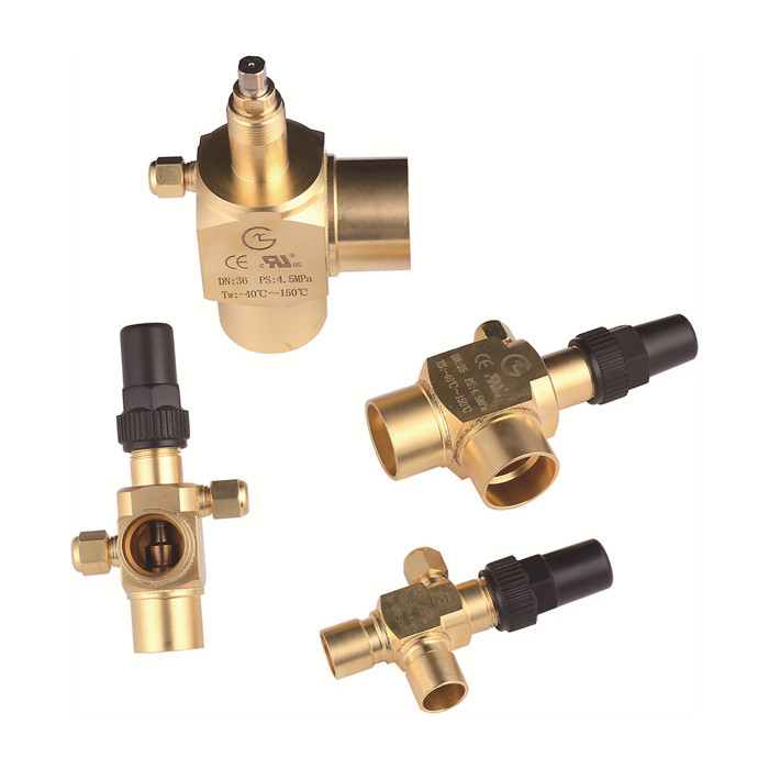 CE 냉각각 밸브 CFC HCFC HFC R717 수압 압력 9.5MPa
