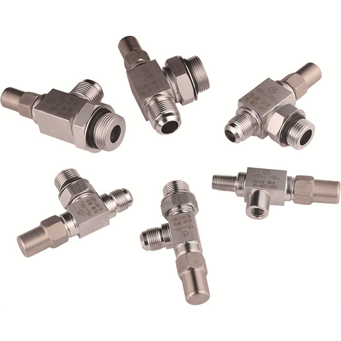 이산화탄소 냉장 3/4 인치 압축 차단 밸브 고기압 DN4DN40 0D16.0 MPa -40C 140C
