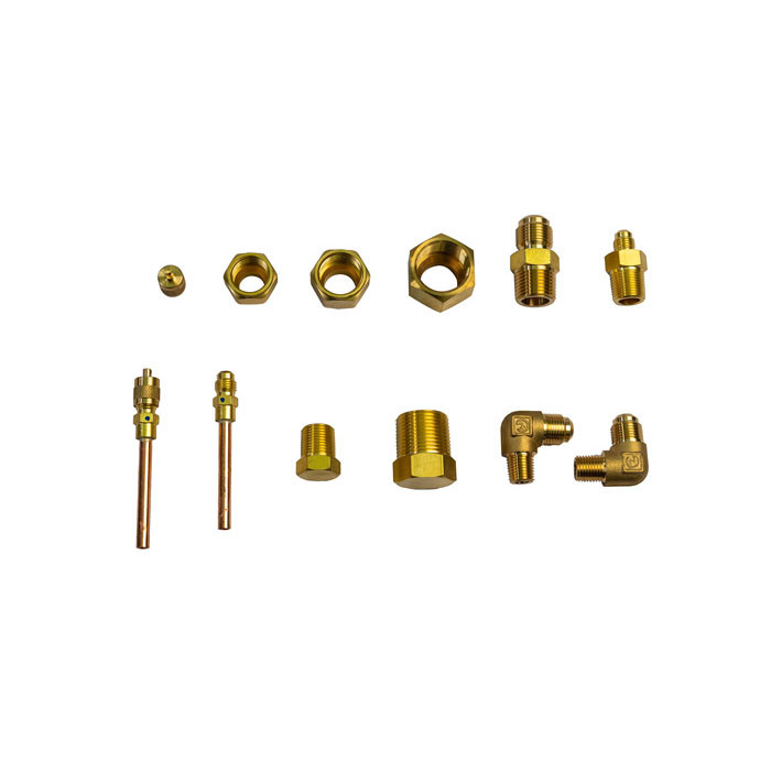 Brass Needle Valve Manual Precision Controlled For Industrial 1/4 압축 바늘 밸브